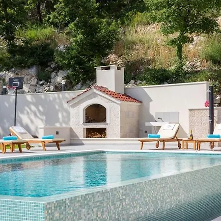 Luxury With Private Heated Pool ,near Split Villa Gornje Sitno